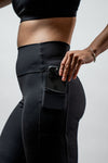 Women's SOHO Full Length High Waist Leggings (Black)