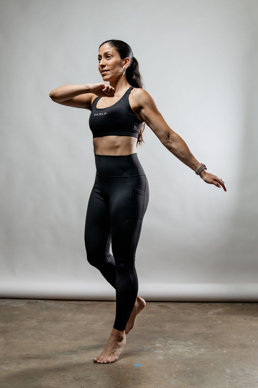 Women's SOHO Full Length High Waist Leggings (Black)