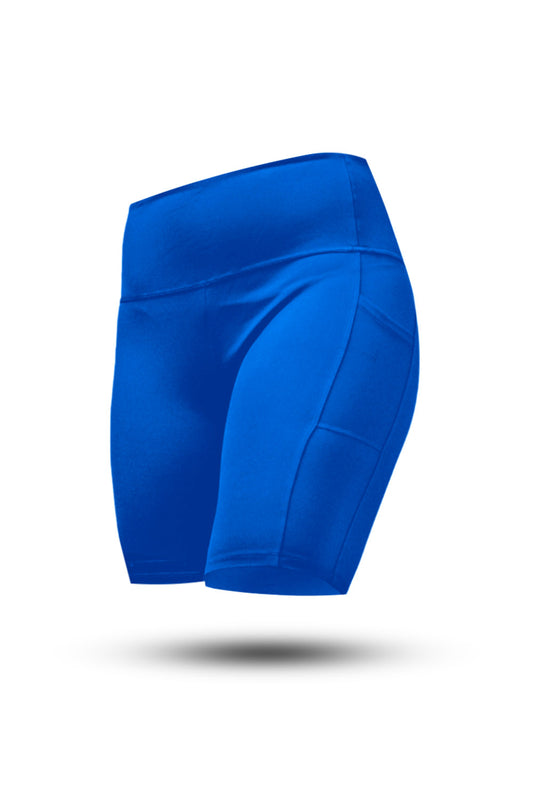 Women's SOHO Fitness Shorts 8" (Neo Blue)