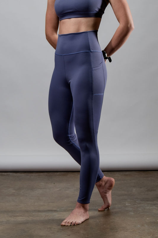 Women's SOHO Full Length High Waist Leggings (Lilac Mist)