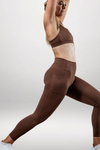Women's SOHO Full Length High Waist Leggings (City Mocha)