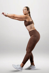 Women's SOHO Full Length High Waist Leggings (City Mocha)