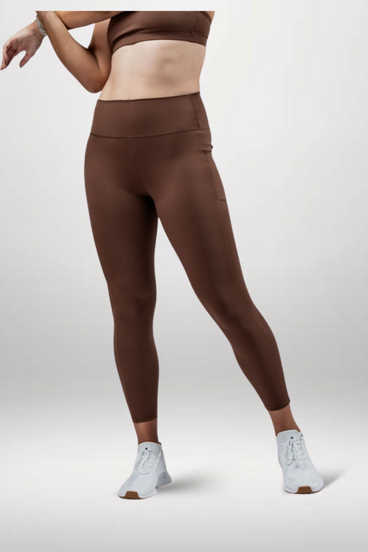 Women's SOHO Full Length High Waist Leggings (City Mocha)