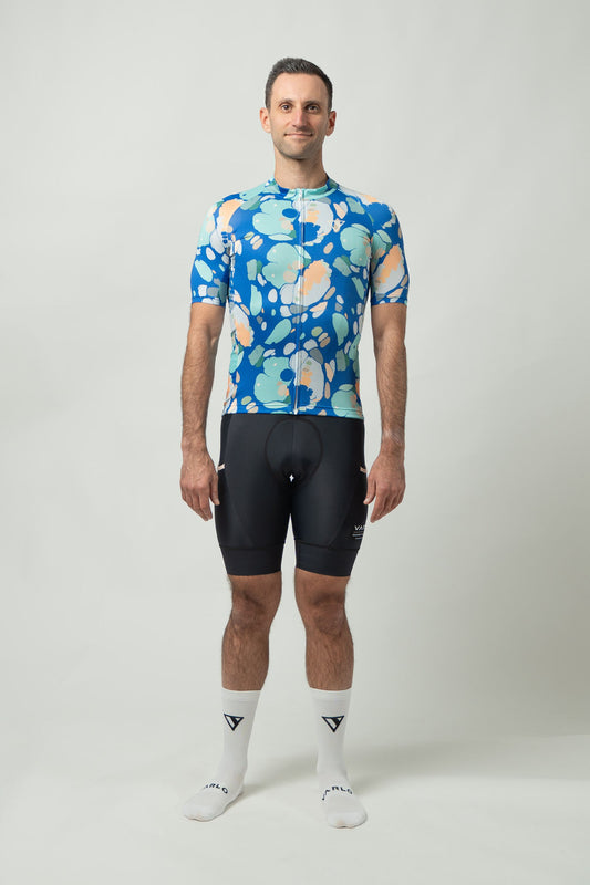 Men's Gravel Series Venture Cycling Jersey (Beryl)