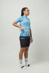Women's Gravel Series Sandstone Cycling Jersey (Indigo)