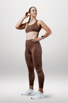 Women's SOHO Full Length High Waist Leggings (City Mocha)