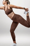 Women's SOHO Full Length High Waist Leggings (City Mocha)
