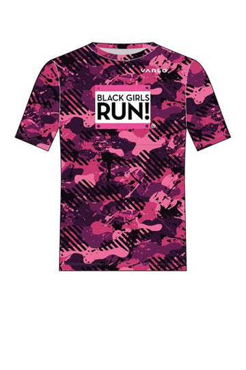 BGR Camo Short Sleeve Run Shirt