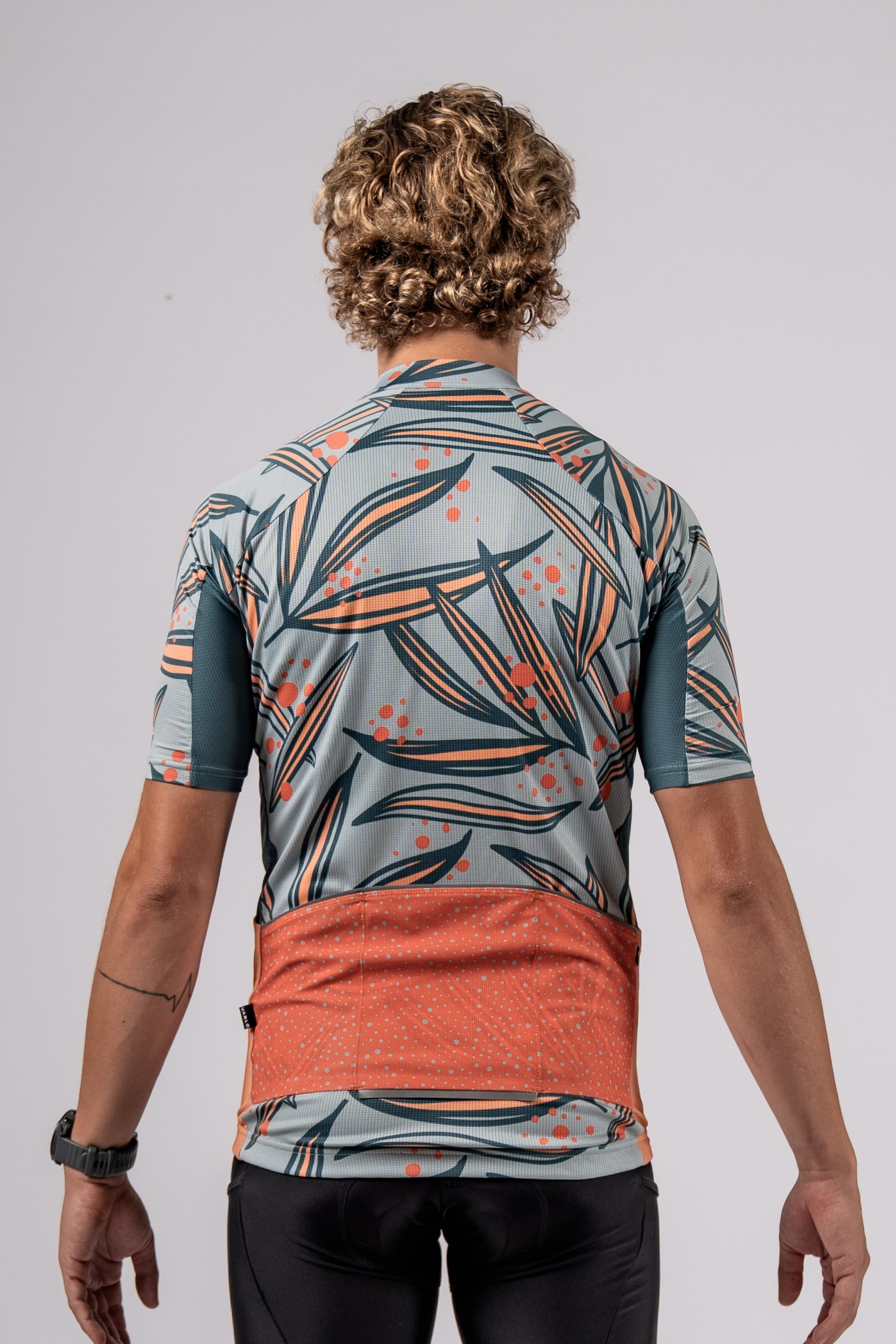 gravel bike jersey men's Pioneer Gravel Cycling Jersey (Mora Orange)