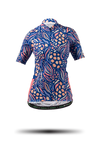 Pioneer Gravel Cycling Jersey (Levi Blue) - Women's
