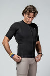 Men's Momentum Cycling Jersey (Black)
