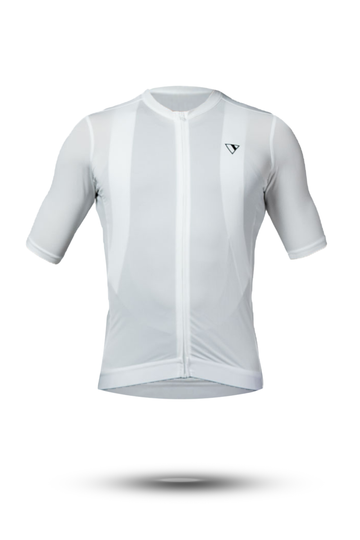 Men's Momentum Cycling Jersey (Soft White)