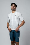 Men's Momentum Cycling Jersey (Soft White)
