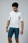 Men's Momentum Cycling Jersey (Soft White)