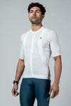 Men's Momentum Cycling Jersey (Soft White)