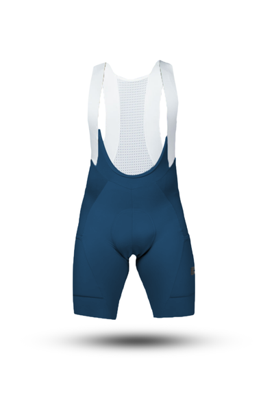 Men's Cargo Cycling Bibs V2 Coastal Blue | Long Ride Storage