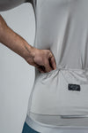 Men's Momentum Cycling Jersey (Gravity Gray)