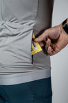 Men's Momentum Cycling Jersey (Gravity Gray)
