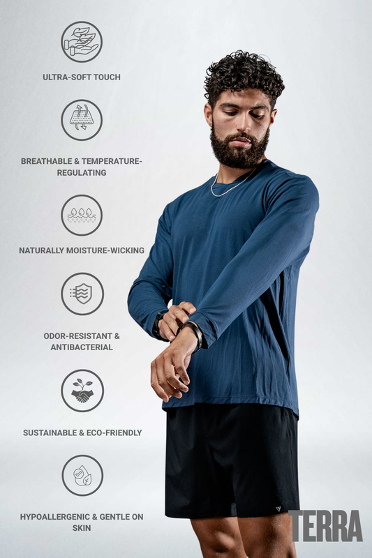 Men's Terra Field Shirt (Deepline Blue)