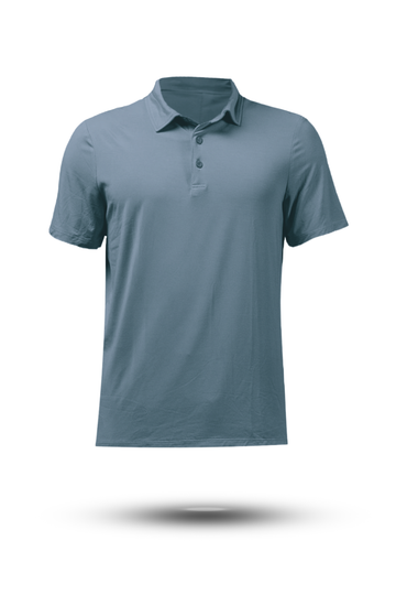 Men's Terra Polo (Ash Gray)
