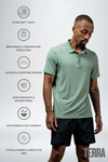 Men's Terra Polo (Low Light Olive)