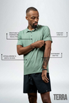 Men's Terra Polo (Low Light Olive)