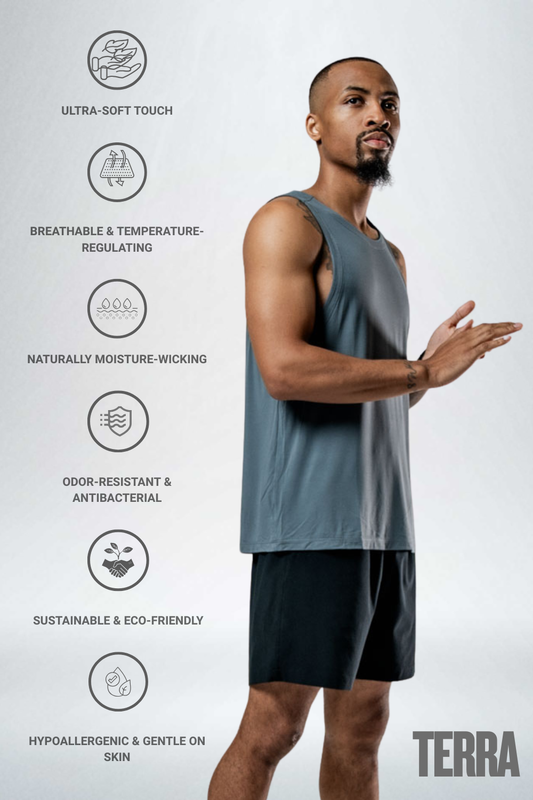 Men's Terra Tank (Ash Gray)