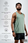 Men's Terra Tank (Low Light Olive)