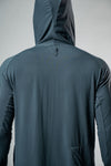 Men's Terra Element Hoodie Shirt (Ash Gray)
