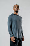 Men's Terra Element Hoodie Shirt (Ash Gray)