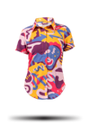 Touring Tech Button Cycling Shirt (Maestro Multi) - Women's