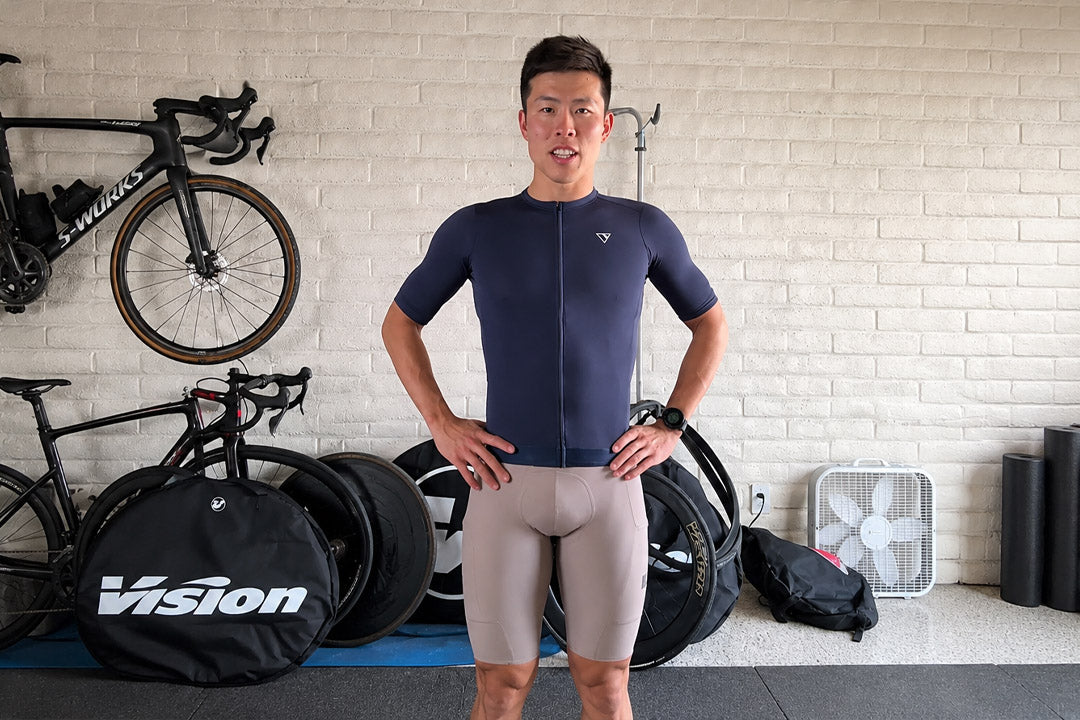 See what pro athlete Simon Shi has to say about the Momentum Cycling Jersey