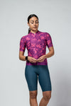 Women's Canopy Momentum Cycling Jersey (Magenta)