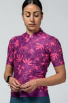 Women's Canopy Momentum Cycling Jersey (Magenta)