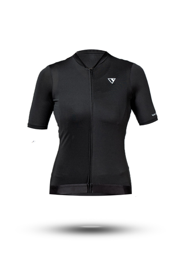 Women's Momentum Cycling Jersey (Black)