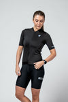 Women's Momentum Cycling Jersey (Black)