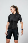 Women's Momentum Cycling Jersey (Black)