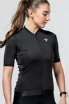 Women's Momentum Cycling Jersey (Black)