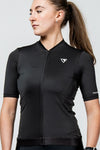 Women's Momentum Cycling Jersey (Black)