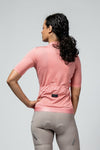Women's Momentum Cycling Jersey (Crimson Dust)