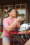 Women's Momentum Cycling Jersey (Crimson Dust)