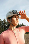 Women's Momentum Cycling Jersey (Crimson Dust)