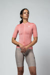Women's Momentum Cycling Jersey (Crimson Dust)