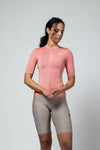 Women's Momentum Cycling Jersey (Crimson Dust)