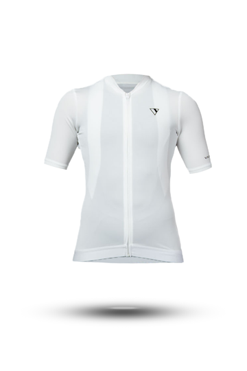 Women's Momentum Cycling Jersey (Soft White)