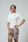 Women's Momentum Cycling Jersey (Soft White)