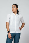 Women's Momentum Cycling Jersey (Soft White)
