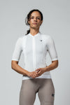 Women's Momentum Cycling Jersey (Soft White)