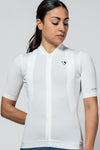 Women's Momentum Cycling Jersey (Soft White)