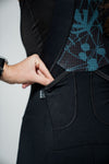 Women's Roam Cargo Bibs V2 (Canopy Black)